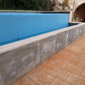 Reconstrucción de piscina