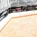 REHABILITACION DE TERRAZA CON MATERIAL IMPERMEABLE TRANSPARENTE Y TRANSITABLE