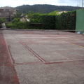 rehabilitacion y pintura pista de tenis