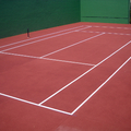 rehabilitacion y pintura pista de tenis