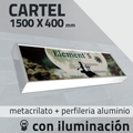 Rotulo luminoso / Cartel luminoso / Rótulos luminosos 1500 x 4000