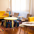 Sala de espera infantil. Zona de espera niños.