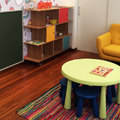 Sala de espera infantil. Zona niños.