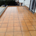 Solado terraza vivienda