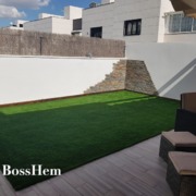 Instalación de cesped artificial modelo ESMERALDA 35mm - gama MEDIDA