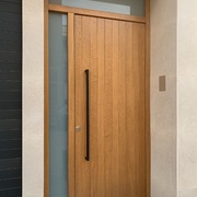 PUERTA MODERNA DE MADERA DE #PINO