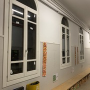 VENTANAS DE MADERA DE MEDIO PUNTO