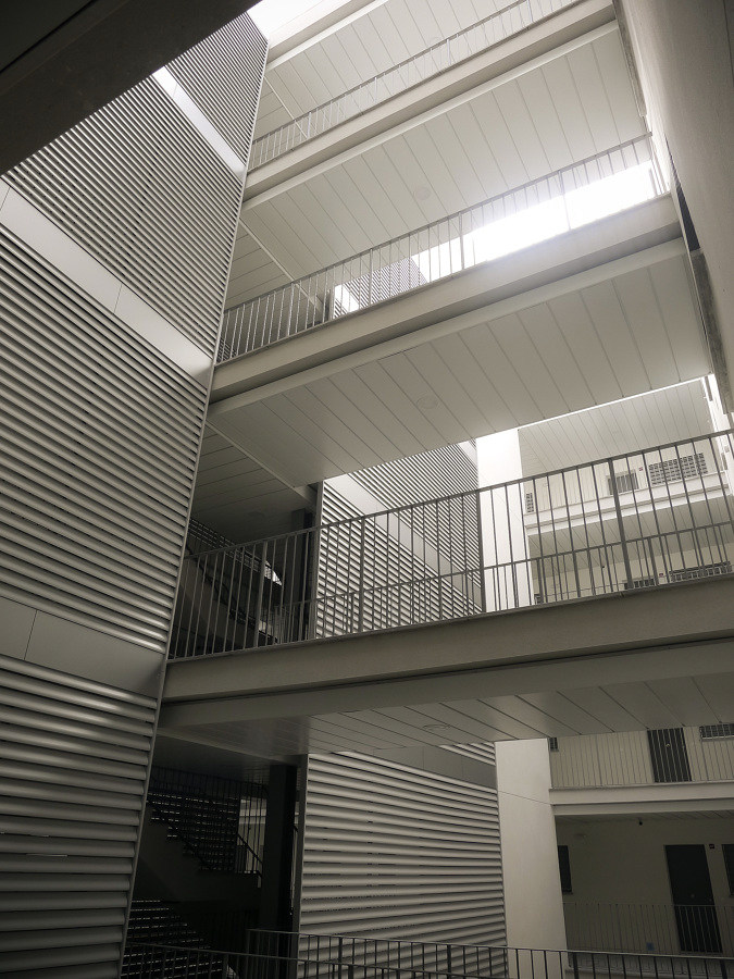 100 Viviendas sociales_patio interior