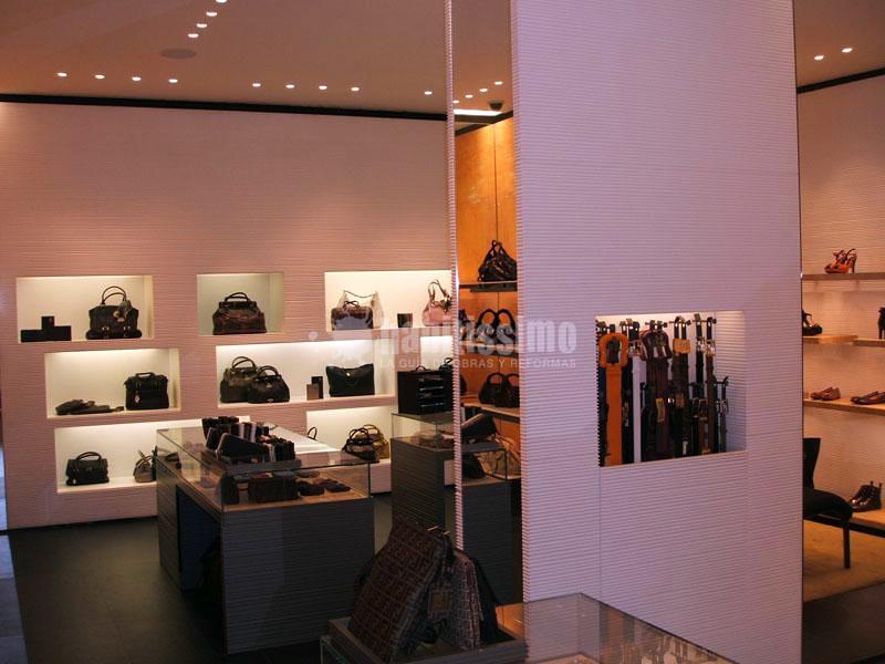 Reforma de tienda de lujo Fendi en Puerto Banús