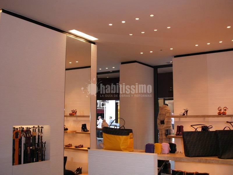 Reforma de tienda de lujo Fendi en Puerto Banús