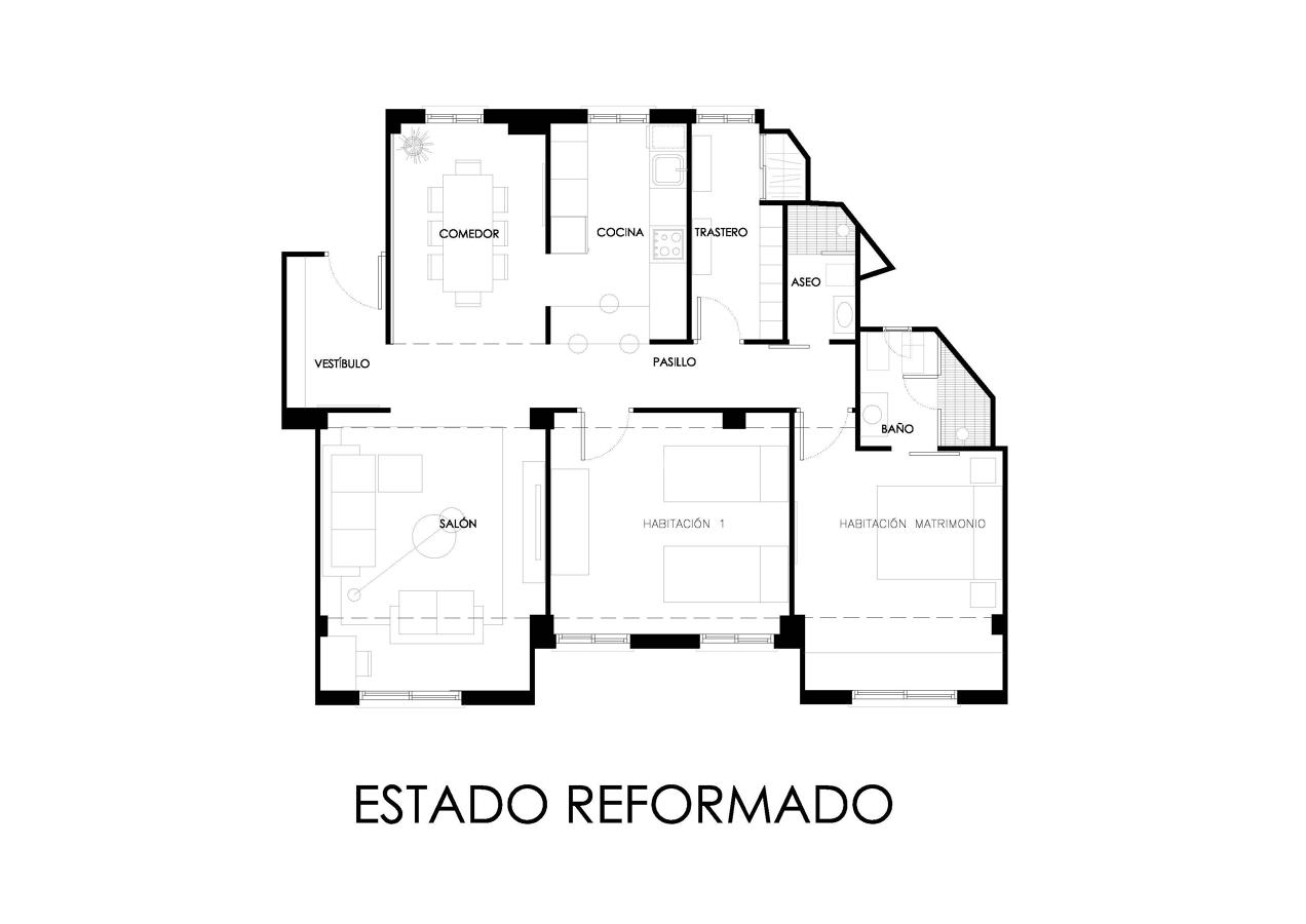 Reforma vivienda ensanche Norte Valencia