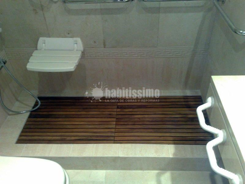 Cambio de bañera por plato de ducha de obra