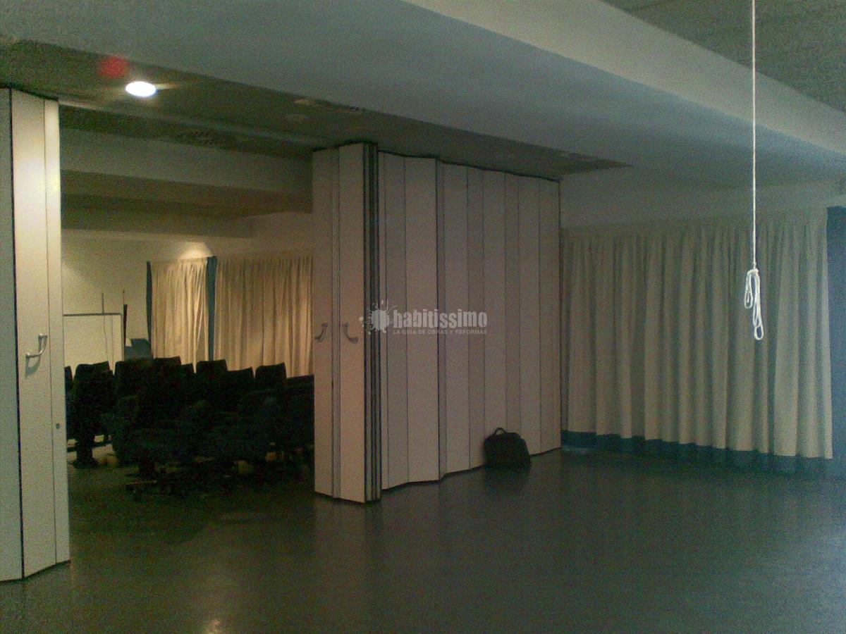 Instalacion estores y cortinas en Fundacion BOBATH