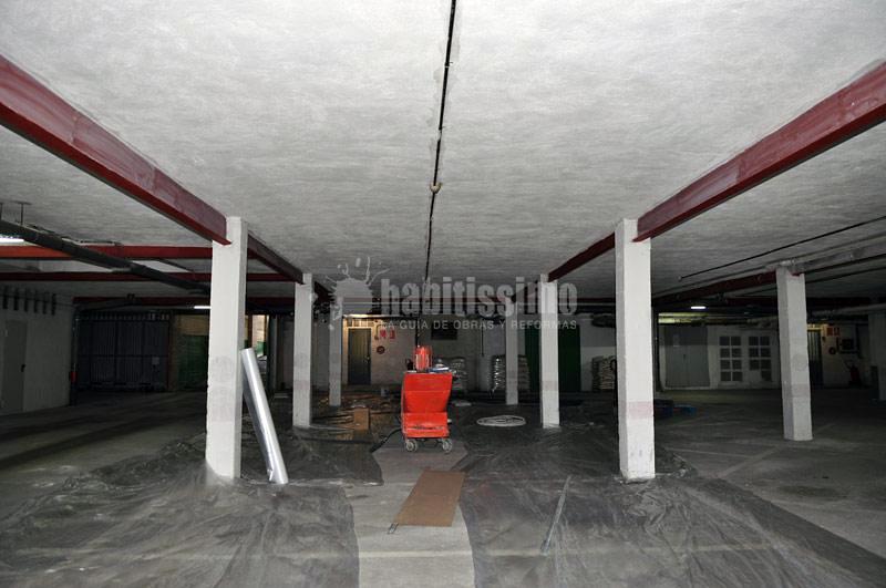 Rehabilitación garajes Zizur