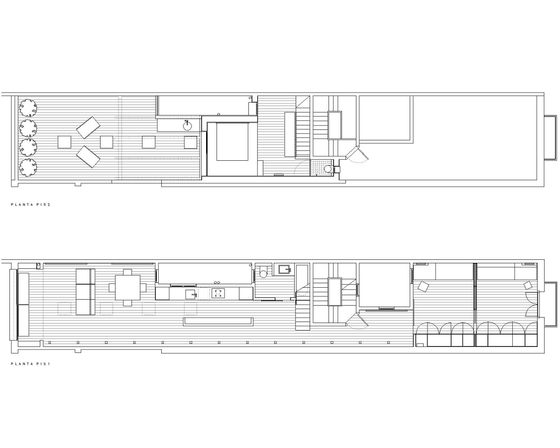 Rehabilitacio vivenda carrer Saragossa a Barcelona