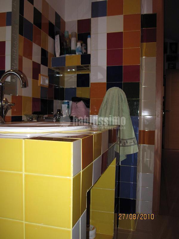 Baños con muebles de obra