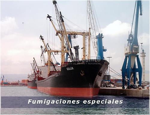 Fumigaciones especiales