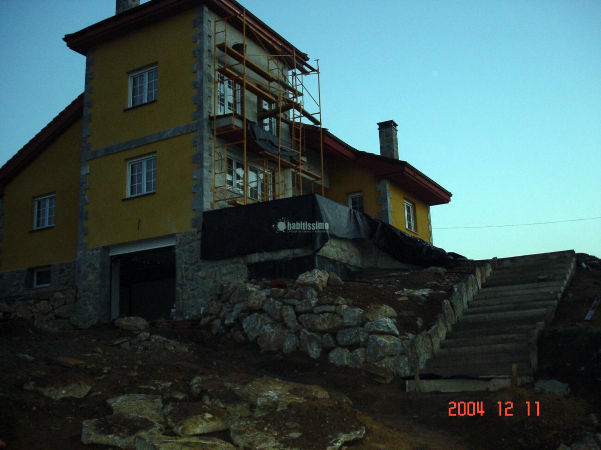 Aplicación Cotegran en vivienda unifamiliar