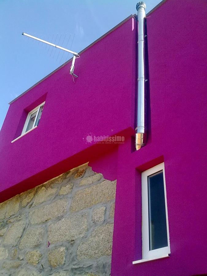 Aislamiento térmico en exterior de vivienda en Valladares