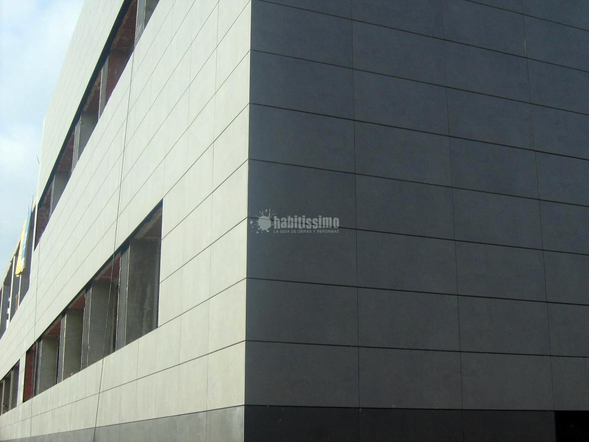 Fachadas Cerámicas. Fachada Ventilada en Paterna