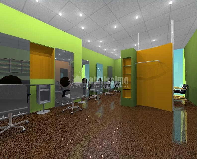 Proyecto de Interiorismo de Peluqueria Charo Muñoz