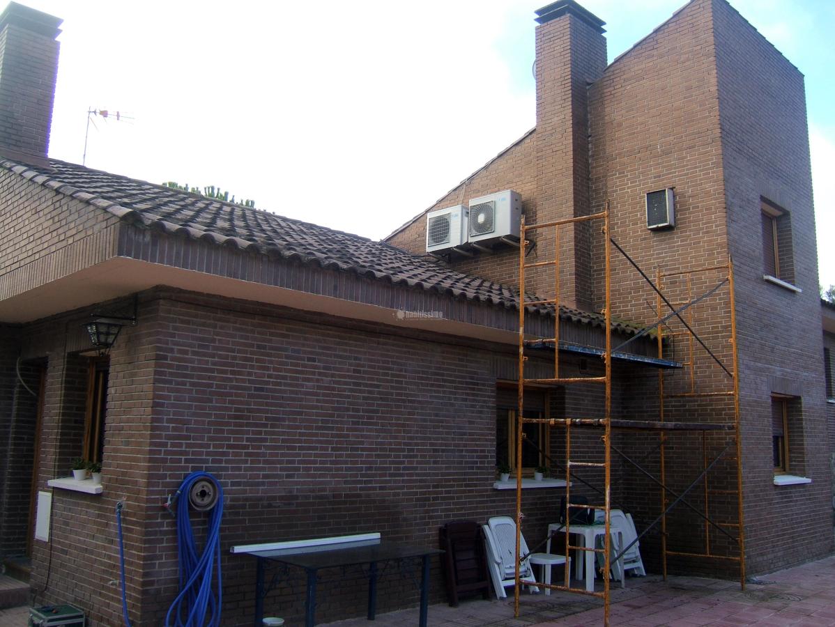 Instalación de equipos de aire acondicionado en unifamiliar