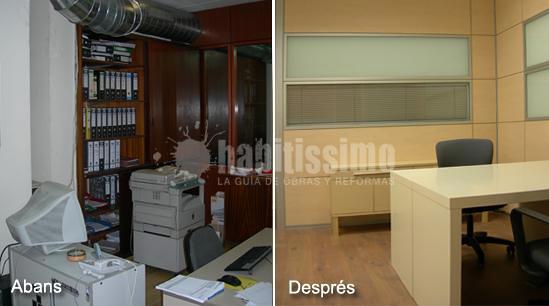 Reformas oficinas Barcelona