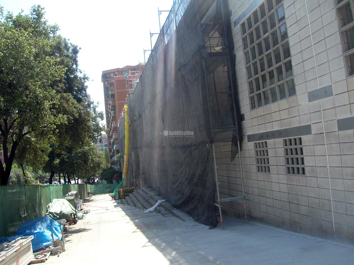 Rehabilitación de fachada del Ceip Rafael Alberti (Badalona)