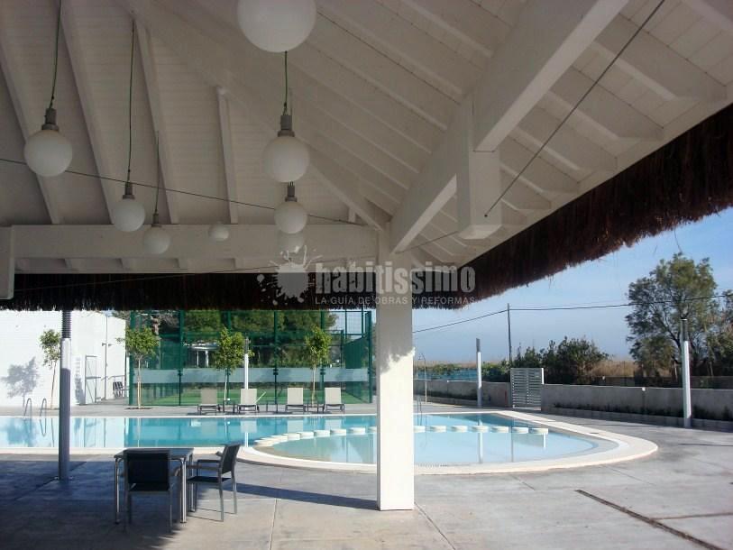 Palapa tropical Hotel Gato Montes