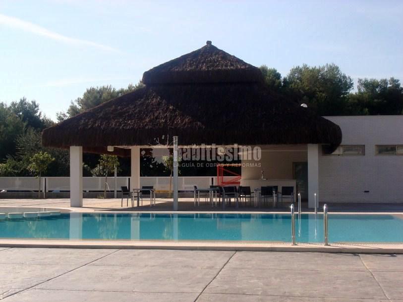 Palapa tropical Hotel Gato Montes