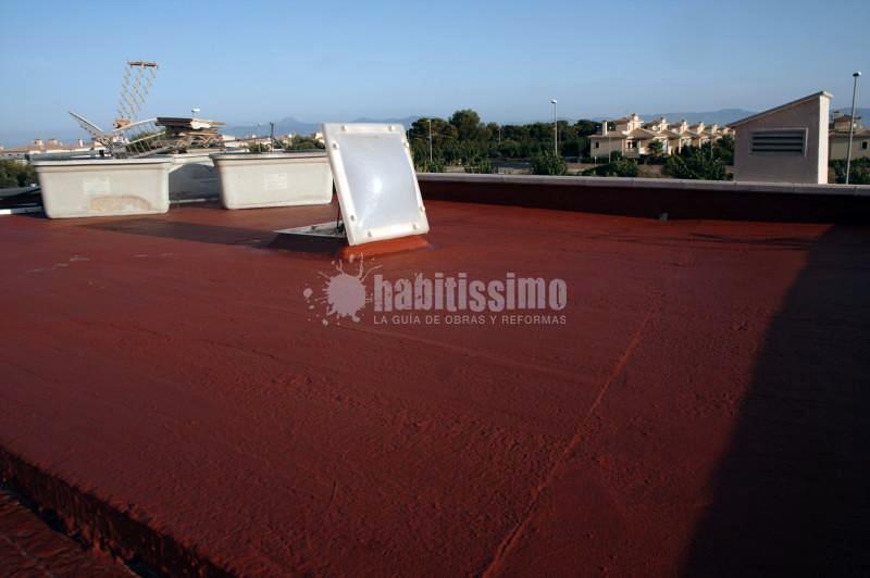 Impermeabilización terraza en Sa Torre