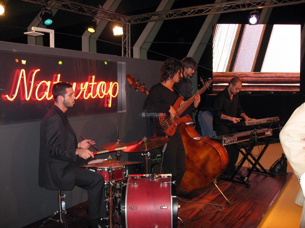 Suelos evento de presentación Naturtek en el Palau de les Arts