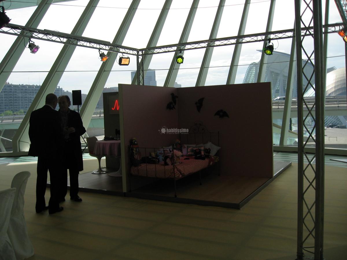 Suelos evento de presentación Naturtek en el Palau de les Arts