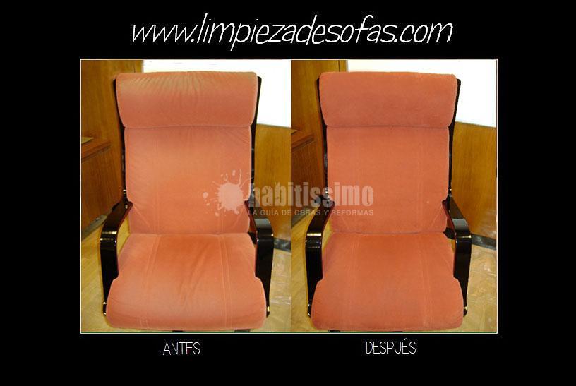 Limpieza de sillas, sillones y butacas