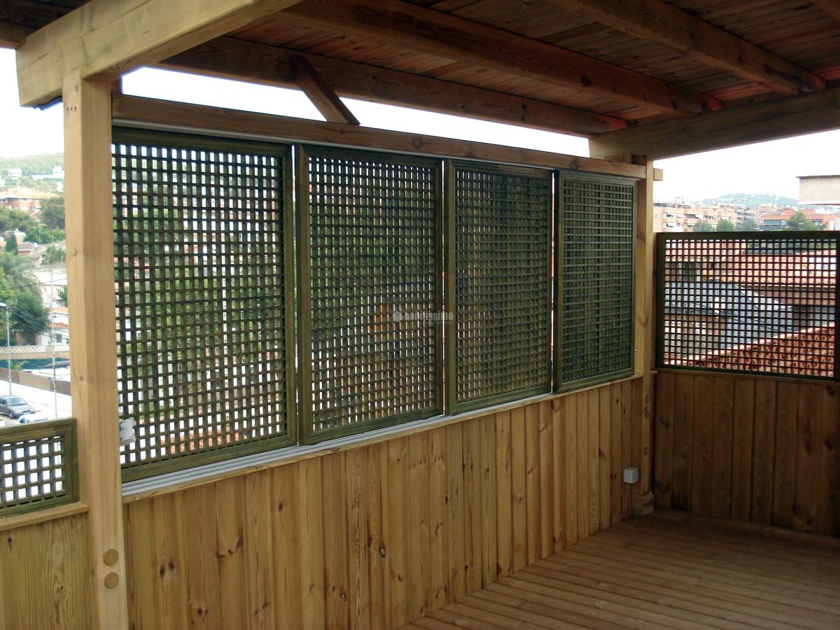 Tarima exterior de madera