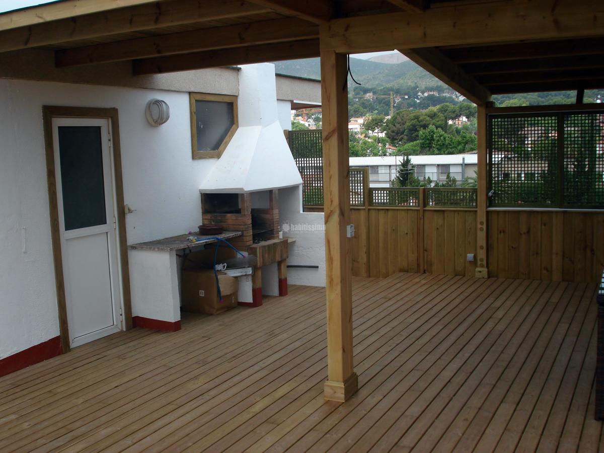 Tarima exterior de madera