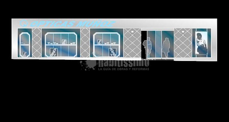 Interiorismo ópticas Muñoz Alcalá de Henares