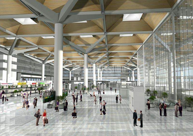 Proyecto Constructivo del Nuevo Área Terminal, Urbanización y Accesos al Aeropuerto de Málaga.