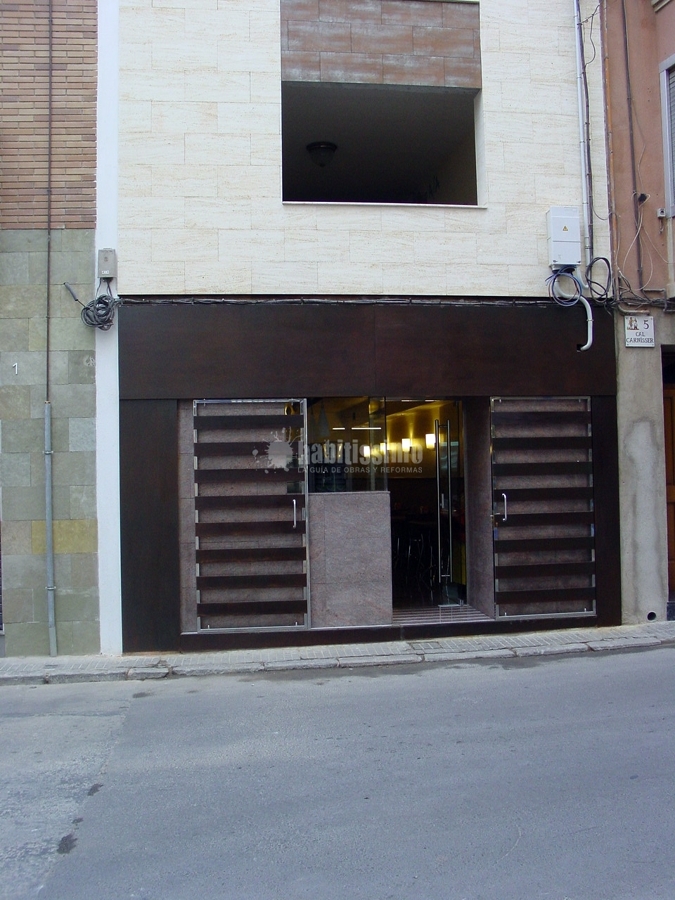 Proyecto de reforma de bar cafeteria 'Cal Nitu'