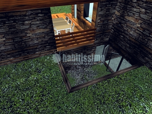 Vivienda unifamiliar en La Vega de La Pereda, Mieres (Asturias)