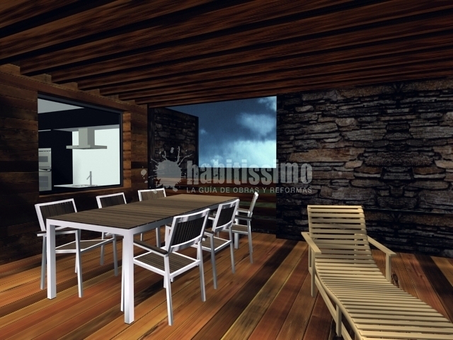 Vivienda unifamiliar en La Vega de La Pereda, Mieres (Asturias)