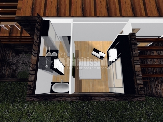 Vivienda unifamiliar en La Vega de La Pereda, Mieres (Asturias)