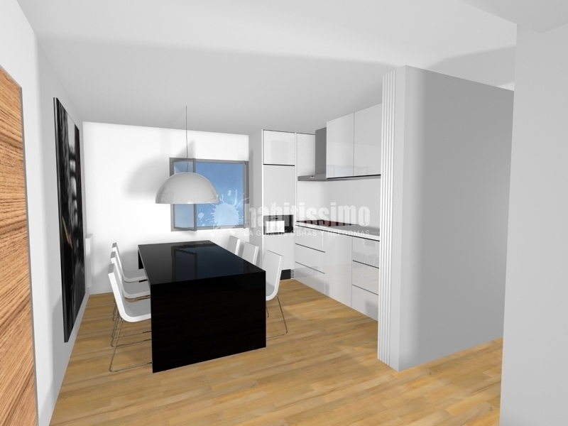 Reforma piso en la calle El Entrego. Gijón