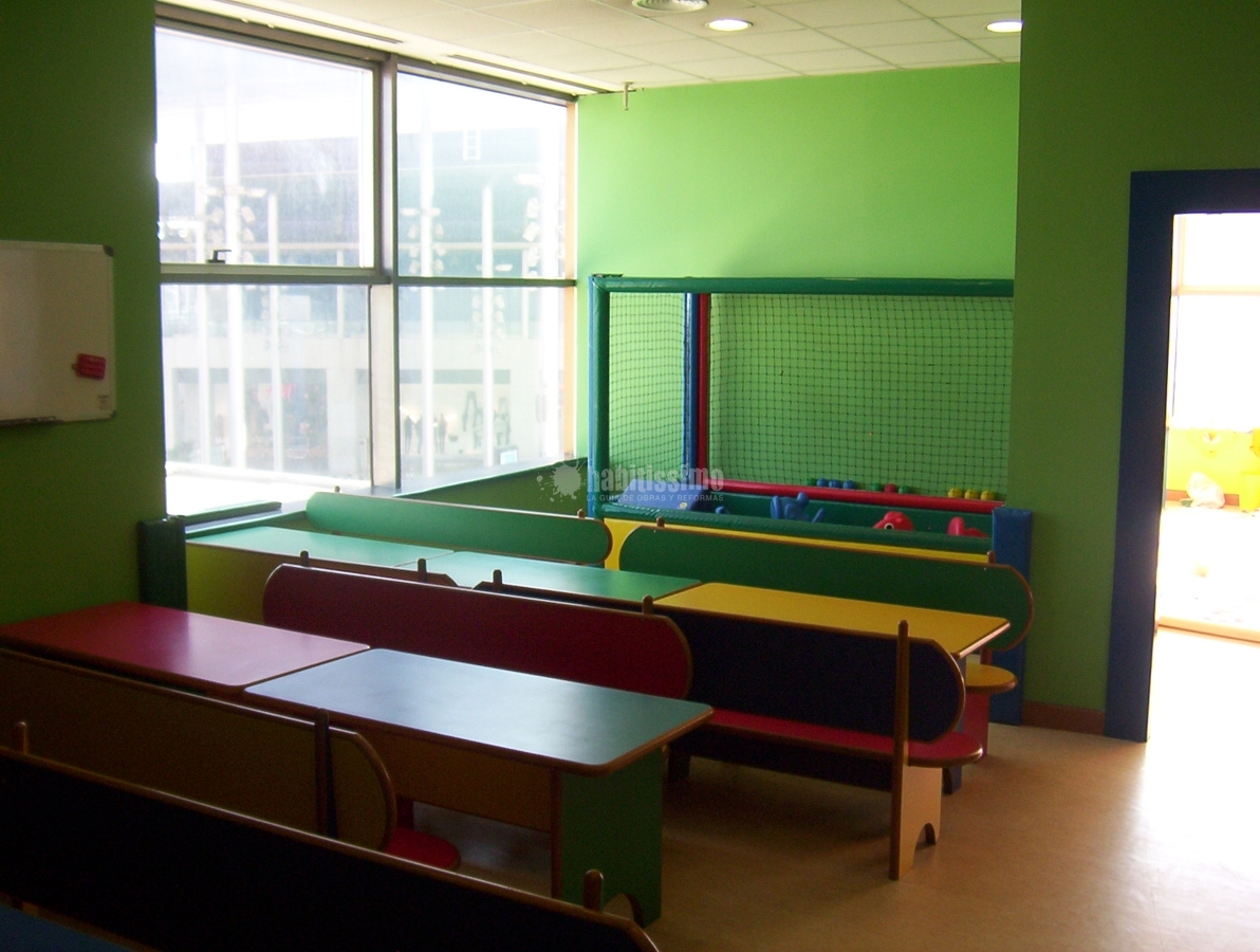 Pintura guardería Chiquitin la Maquinista