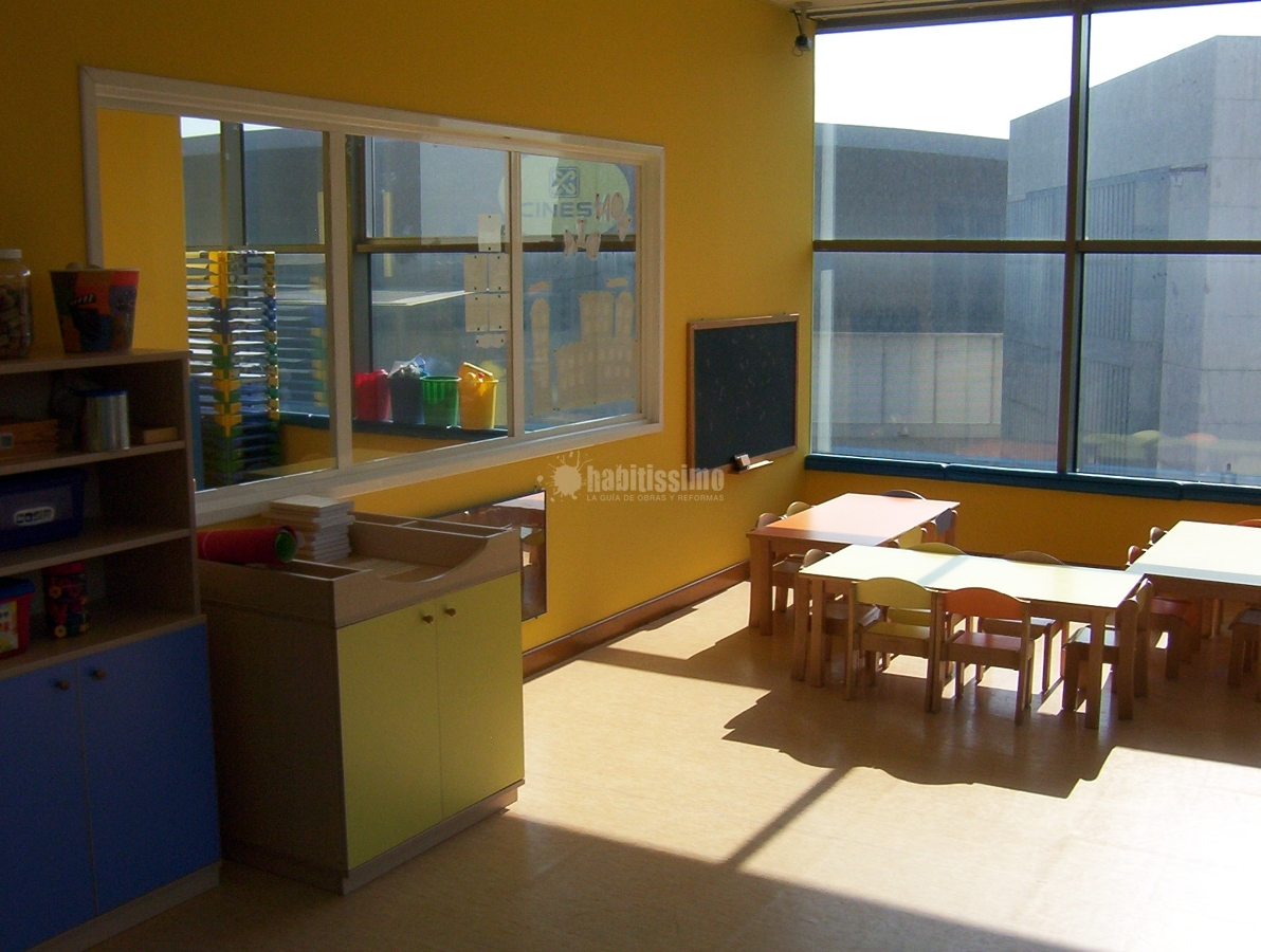 Pintura guardería Chiquitin la Maquinista