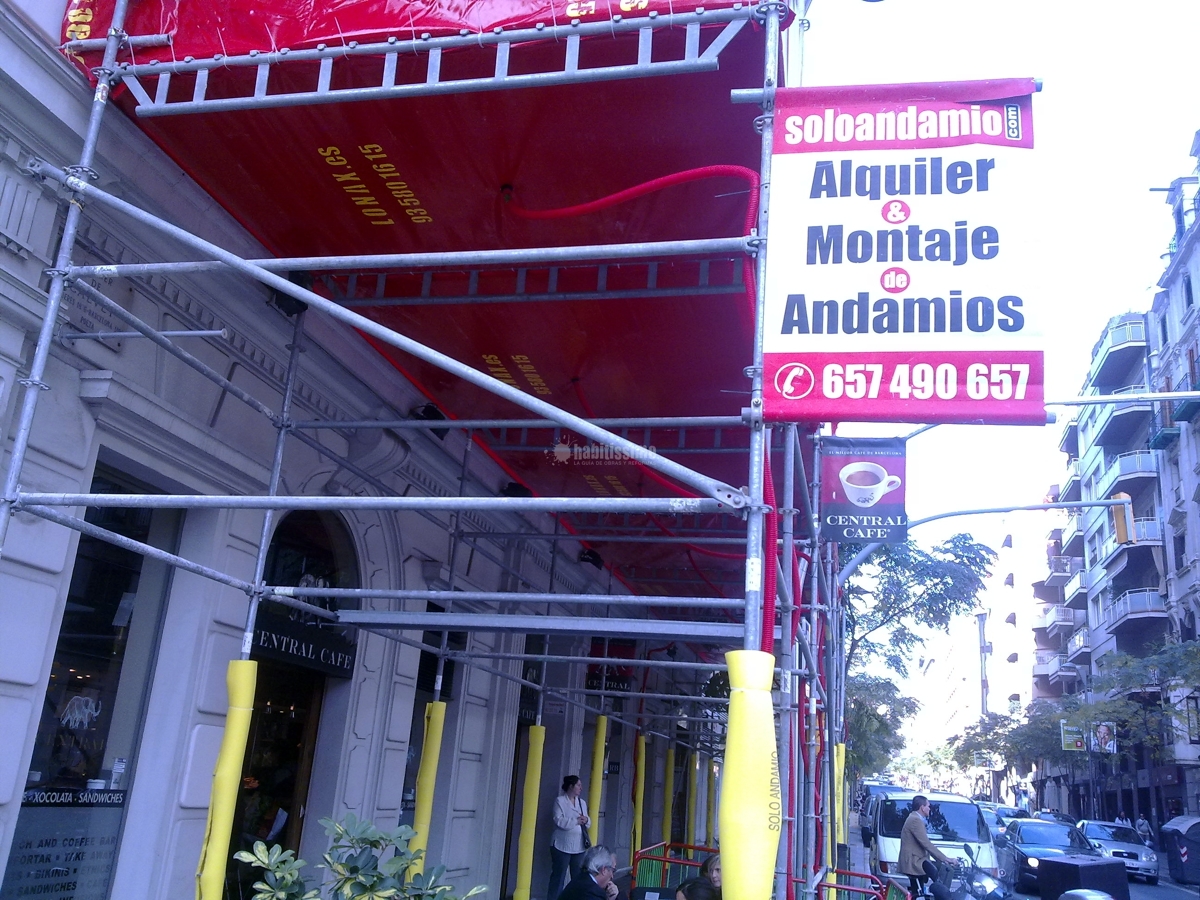 Andamio Barcelona