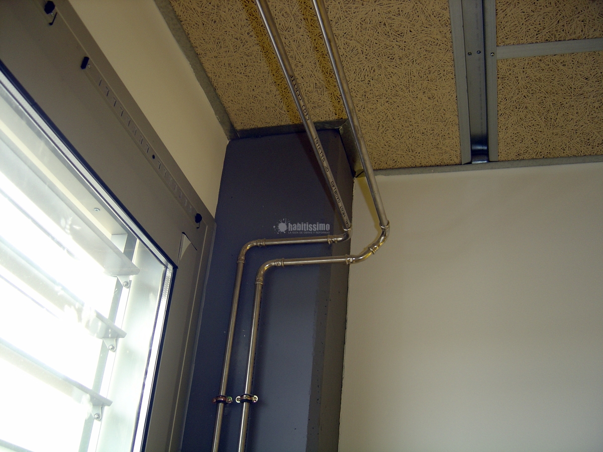 Calefacción y agua caliente en un colegio