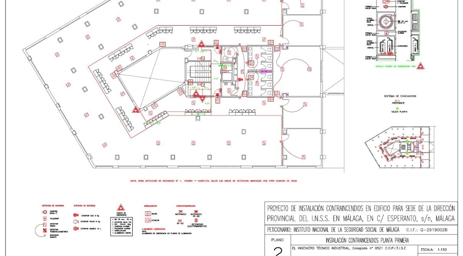Proyecto de instalación de protección contra incendios