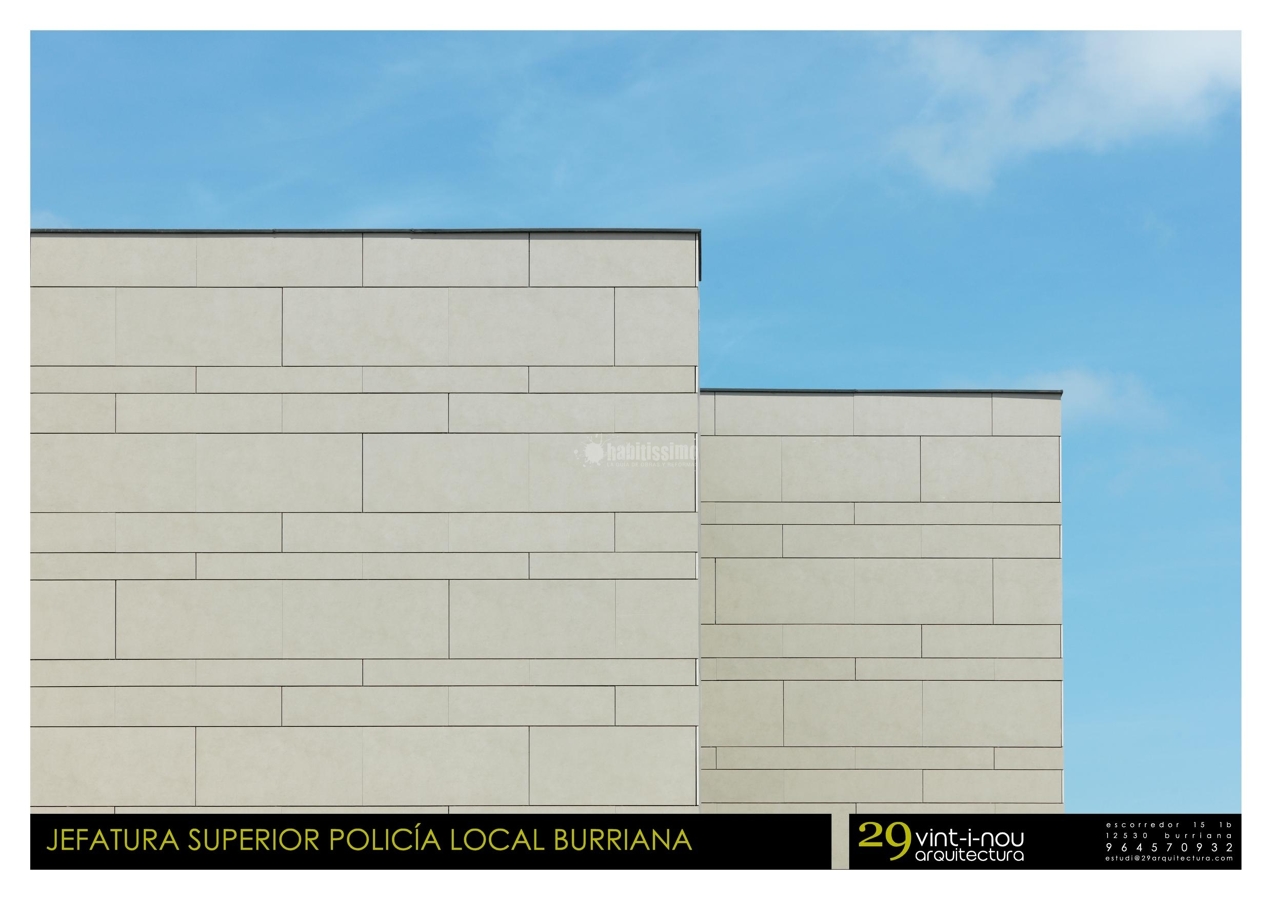 Jefatura Superior Policia Local Burriana. Premios Cerámica de Arquitectura Ascer 2010