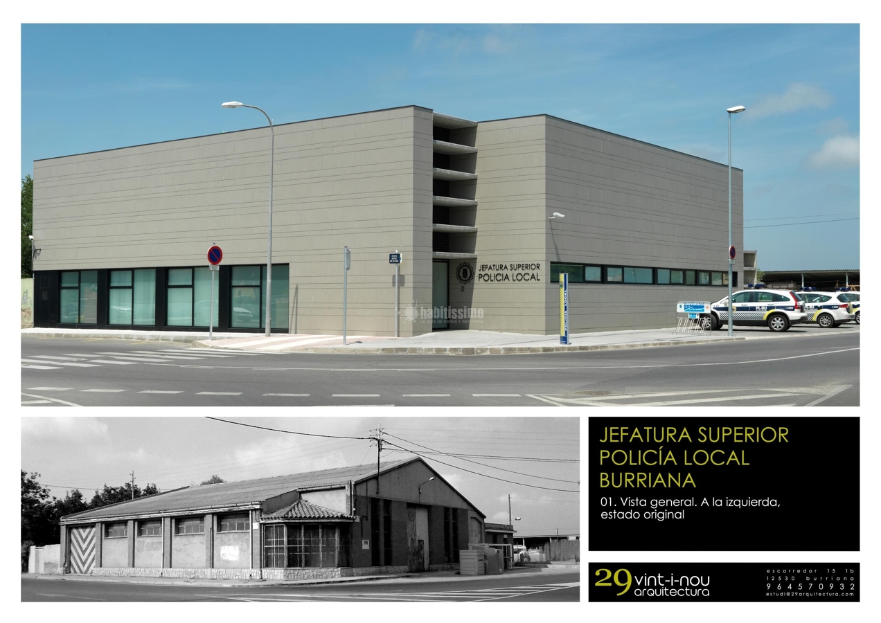 Jefatura Superior Policia Local Burriana. Premios Cerámica de Arquitectura Ascer 2010